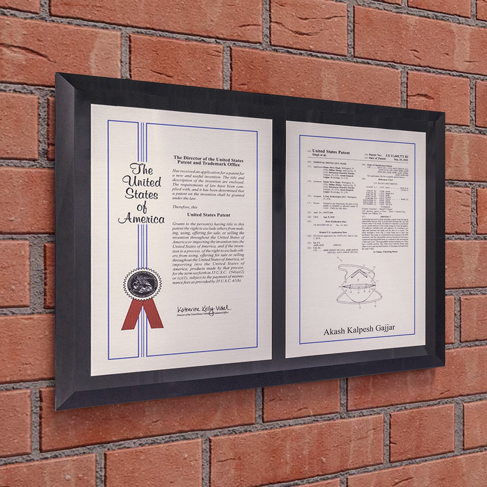Patent Plaques