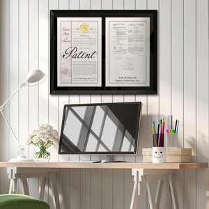 Commemorative Edition - Double Mount Patent Plaque
