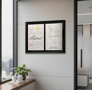 Commemorative Edition - Double Mount Patent Plaque