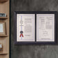 Premier Edition - Double Mount Patent Plaque