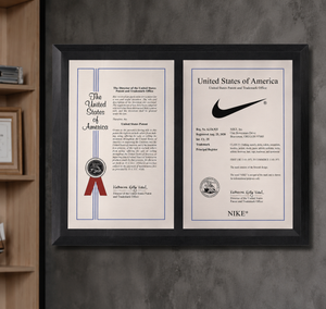 Double-Panel Trademark Premier Plaque